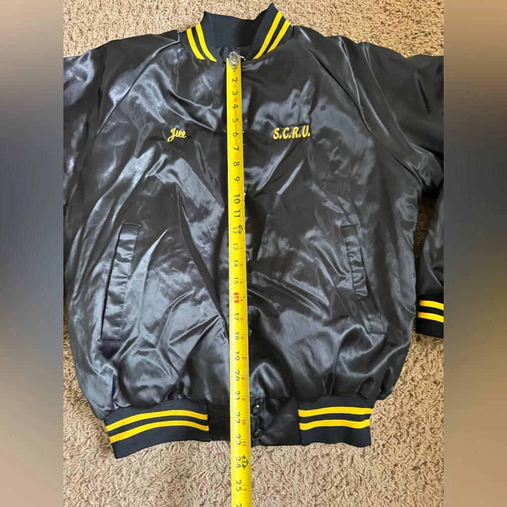 VINTAGE Wear Guard Santa Clara Riders Unit M/C Black Jacket Size Medium